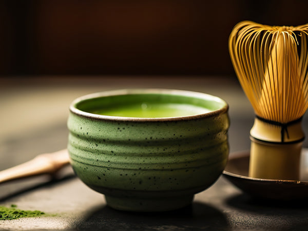 matcha tea cups japanese style