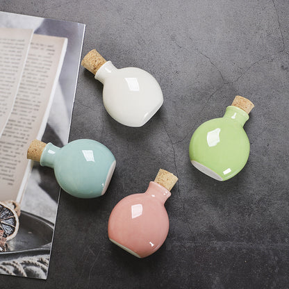 Ceramic Small Bottle Mini Vase