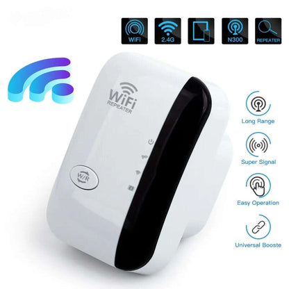 300Mbps Wi-Fi Repeater Signal Booster