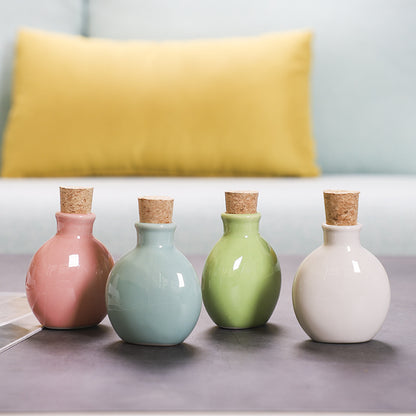 Ceramic Small Bottle Mini Vase