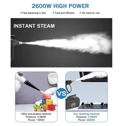 3000W High-Pressure Steam Cleaner Home