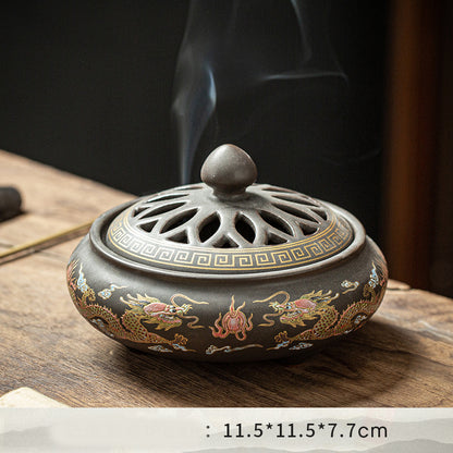 Ceramic Incense Burner Antique Sandalwood Incense Incense Tower