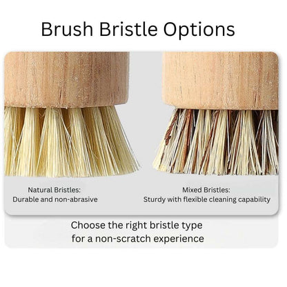 Natural Sisal Dishwashing Brush: Eco-Friendly Kitchen Cleaning Brush