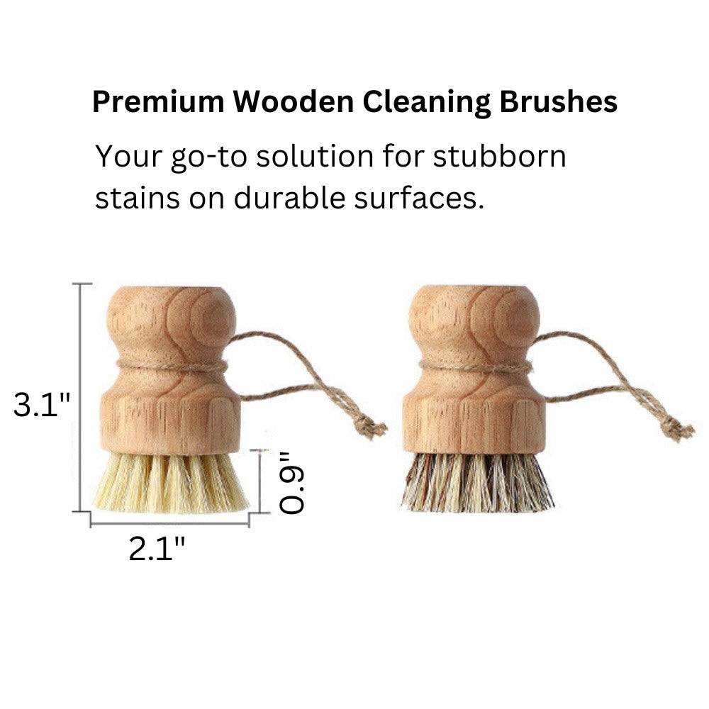 Natural Sisal Dishwashing Brush: Eco-Friendly Kitchen Cleaning Brush