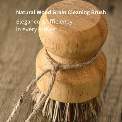 Natural Sisal Dishwashing Brush: Eco-Friendly Kitchen Cleaning Brush