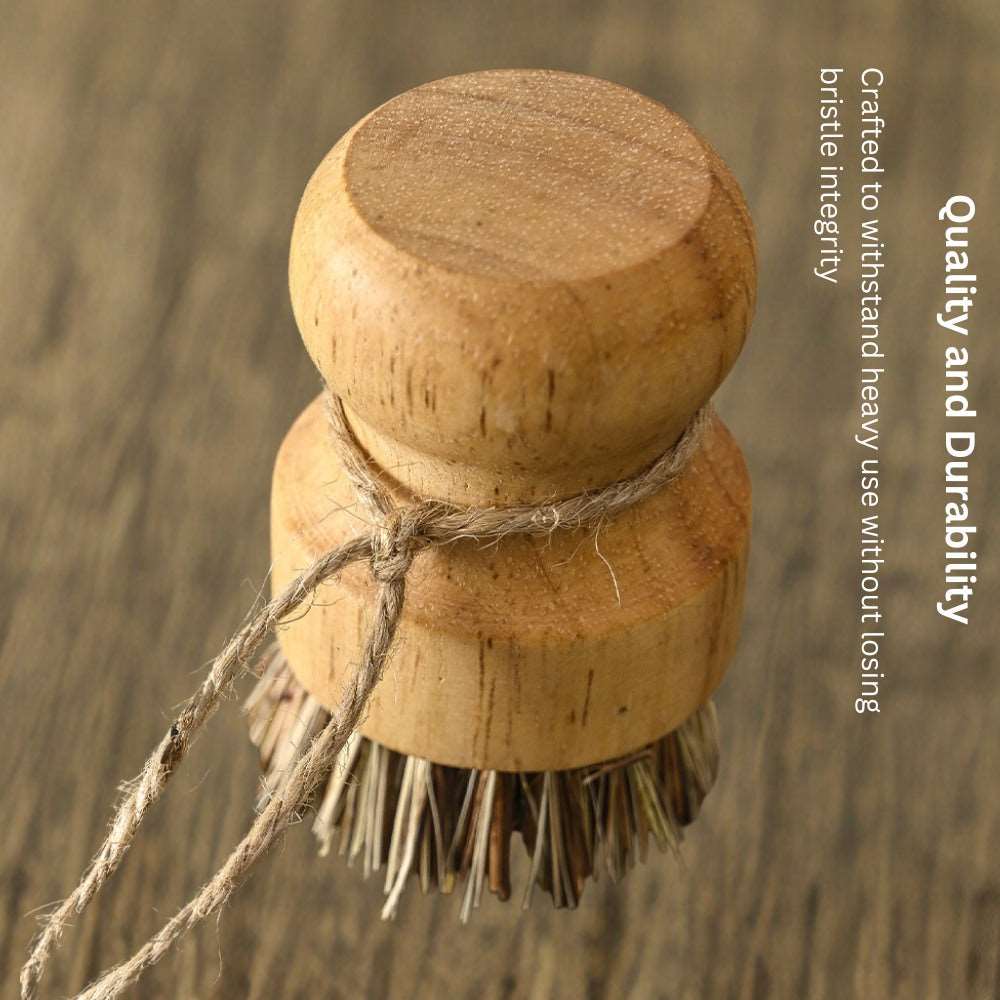 Natural Sisal Dishwashing Brush: Eco-Friendly Kitchen Cleaning Brush