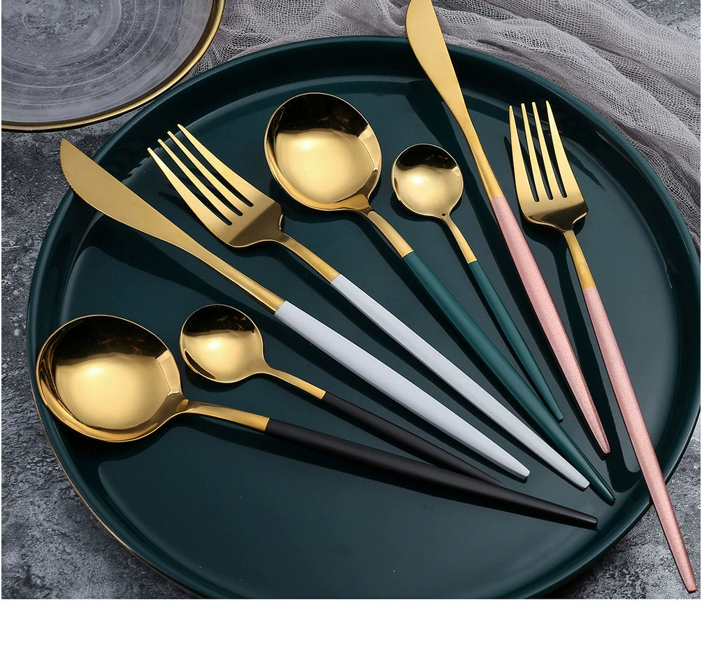 Stainless Steel Cutlery Set | Western & Steak Utensils