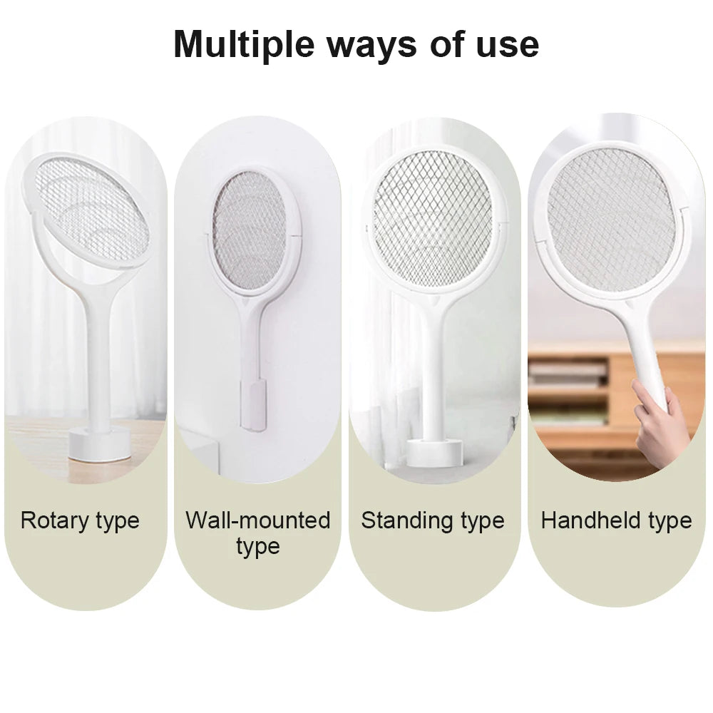 5-in-1 Rechargeable Mosquito Killer Lamp & Swatter