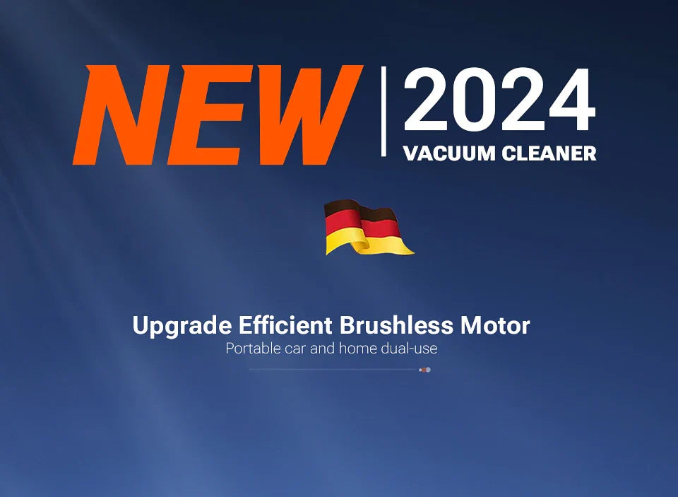 Cordless Handheld Vacuum Cleaner - 180KPA Suction Power