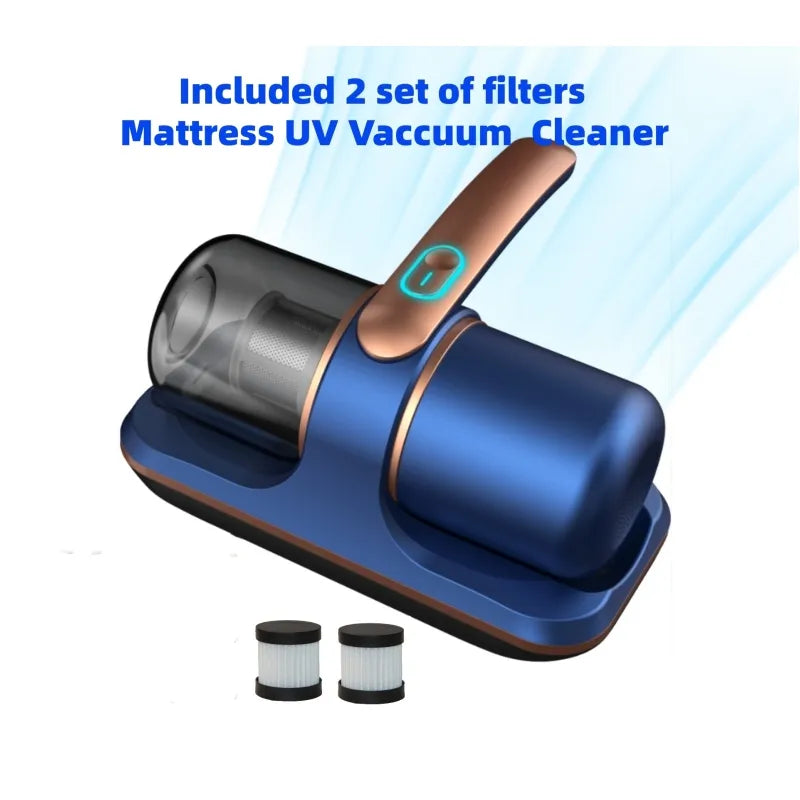 Cordless UV Bed Vacuum Cleaner – Powerful Mite Removal & Deep Cleaning