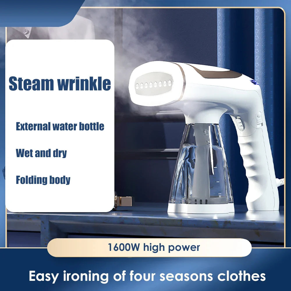 Handheld Steamer 1600W Mini Travel Iron