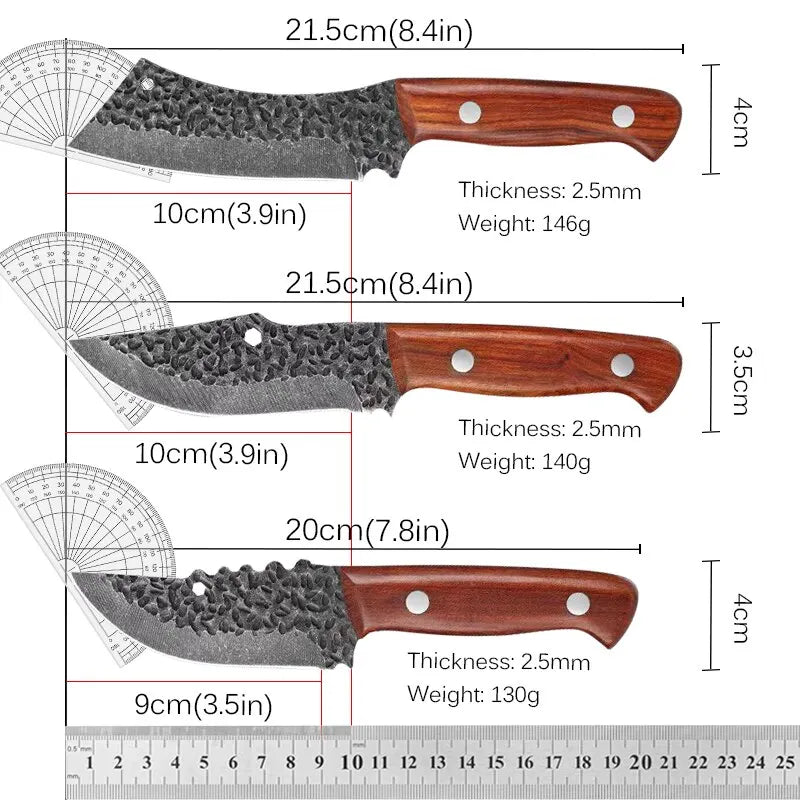 Precision Stainless Steel Kitchen Knife