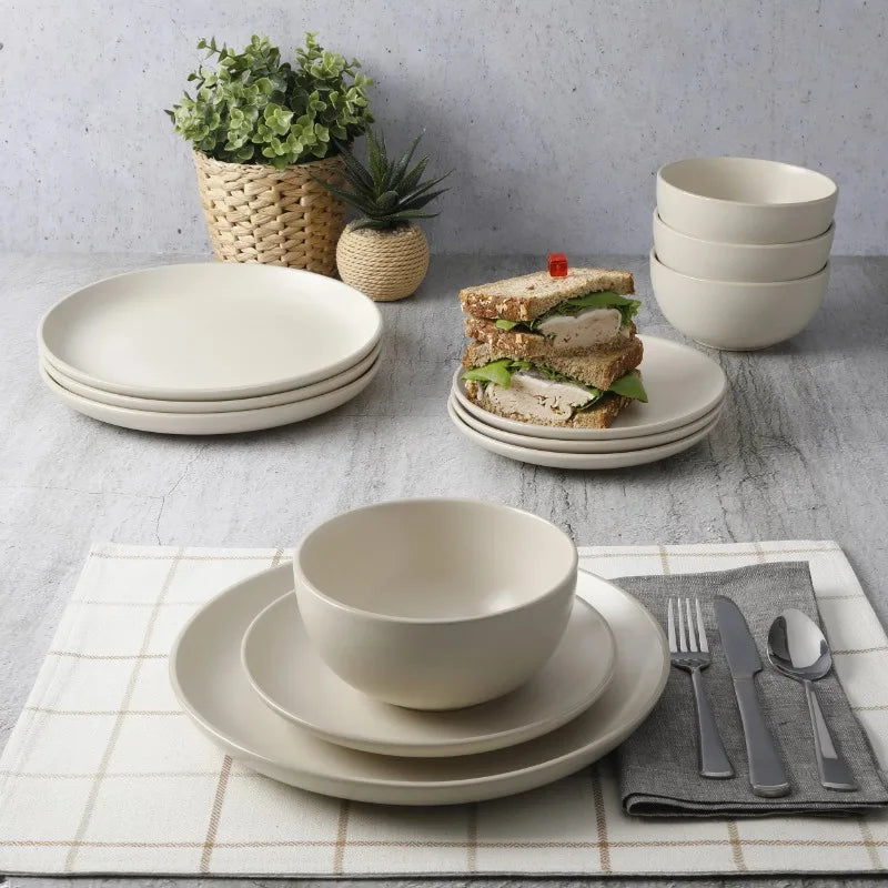 Mate Dinnerware Set, 12pcs