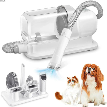 Pet Grooming Vacuum with Capacity & Complete Dog Grooming Kit