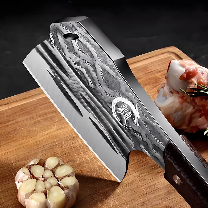 Household Bone Chopping Knife - Weighted