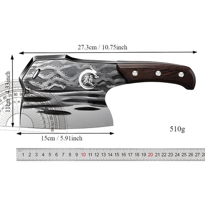 Household Bone Chopping Knife - Weighted