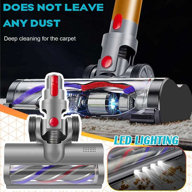 Electric Turbine Vacuum Cleaner Brush Head