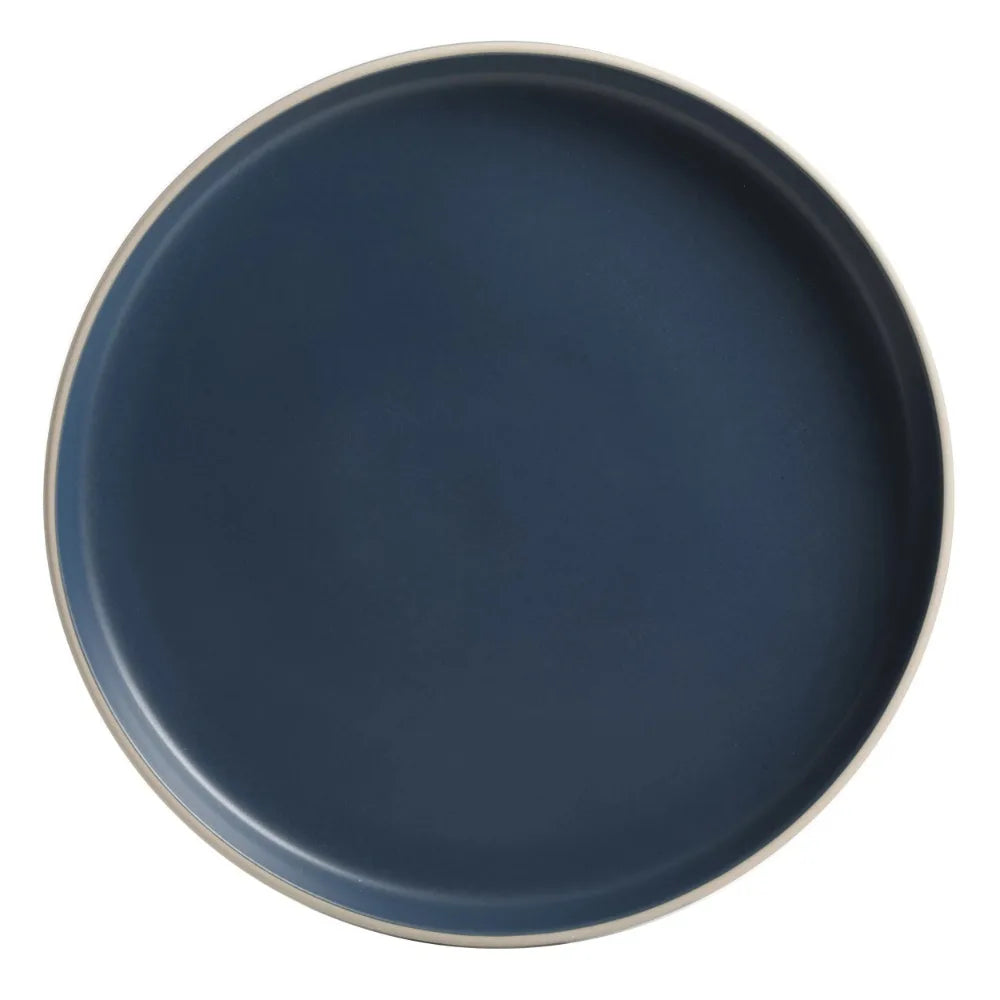 Cobalt Blue Stoneware Dinnerware Set