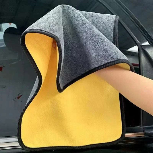 Double-Sided Microfiber Car Washing Towel