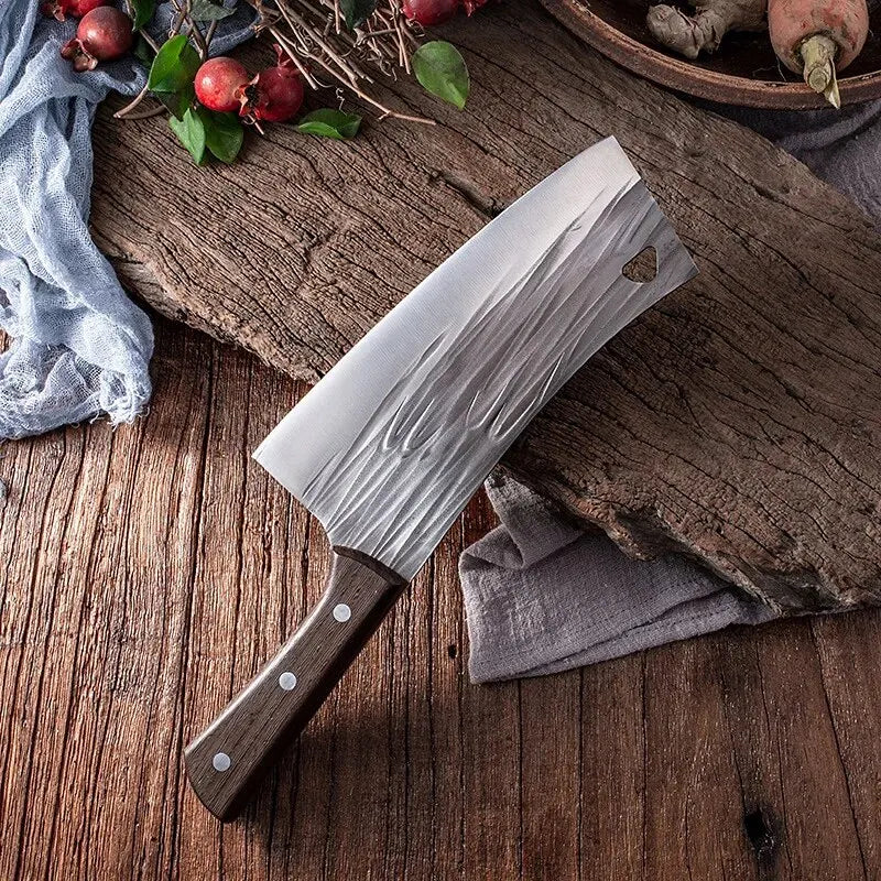 Handmade Forged Kitchen Knives: Traditional & Sharp