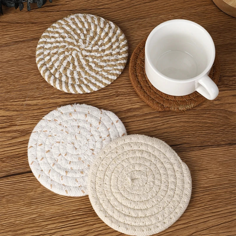 Nordic Style Drink Coasters 8pcs