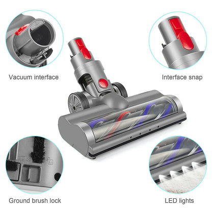 Electric Turbine Vacuum Cleaner Brush Head