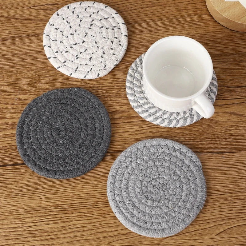 Nordic Style Drink Coasters 8pcs