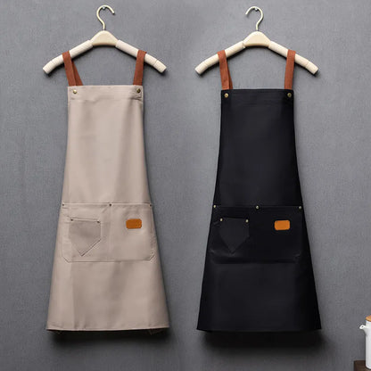 Stylish Unisex Kitchen Aprons for Work