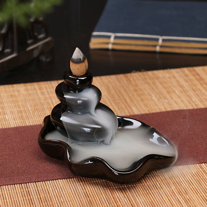 Creative Ceramic Censer - Backflow Incense Burner