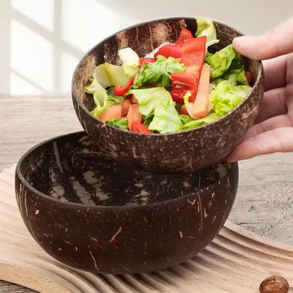 Eco-Friendly Coconut Bowls & Spoons