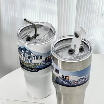 Stainless Steel Insulated Ice Bar Cup, 30fl oz