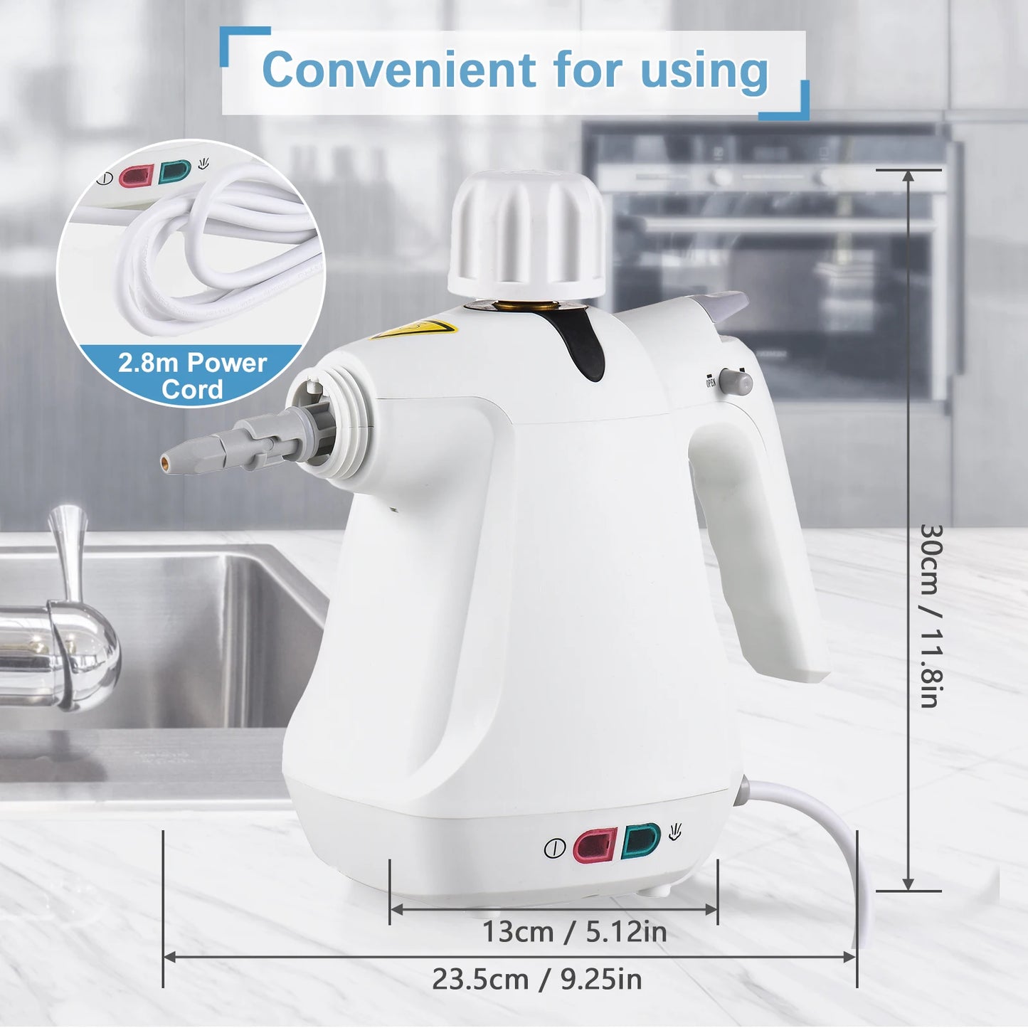 High-Powered 1000W Home Appliance Steam Cleaner | Deep Cleaning Machine