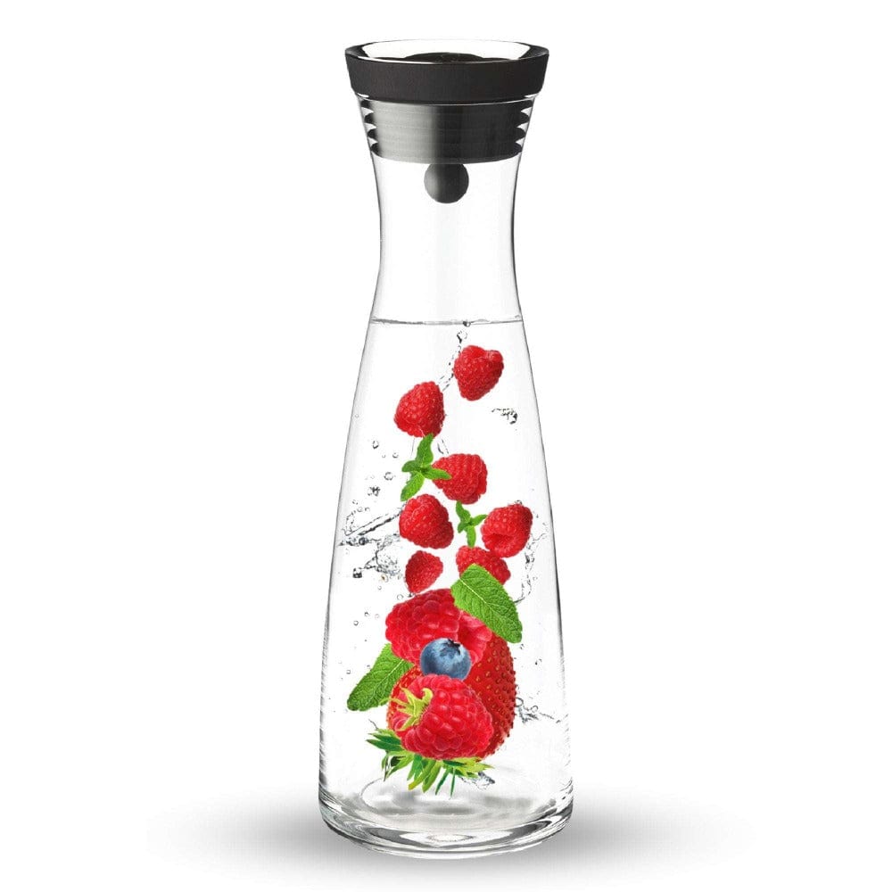 ArtOlo Elegant Glass Carafe with Lid