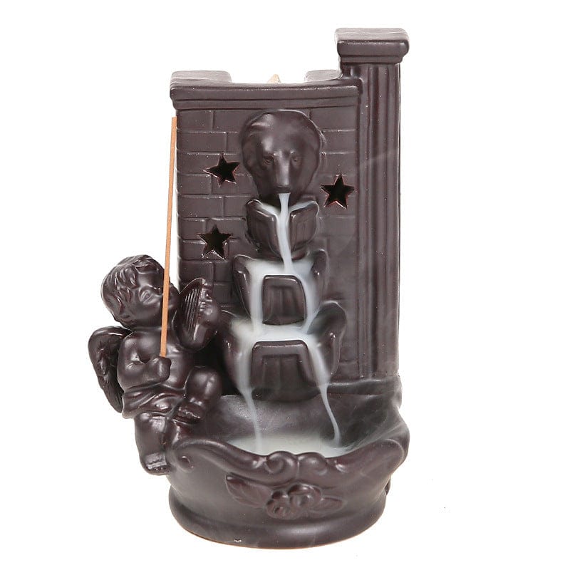 ArtOlo Store Incense Burner Cupid Ceramic Backflow Incense Burner