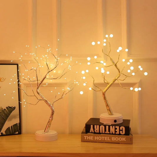 ArtOlo Store Night Light Decorative LED Tabletop Bonsai Tree Lamp