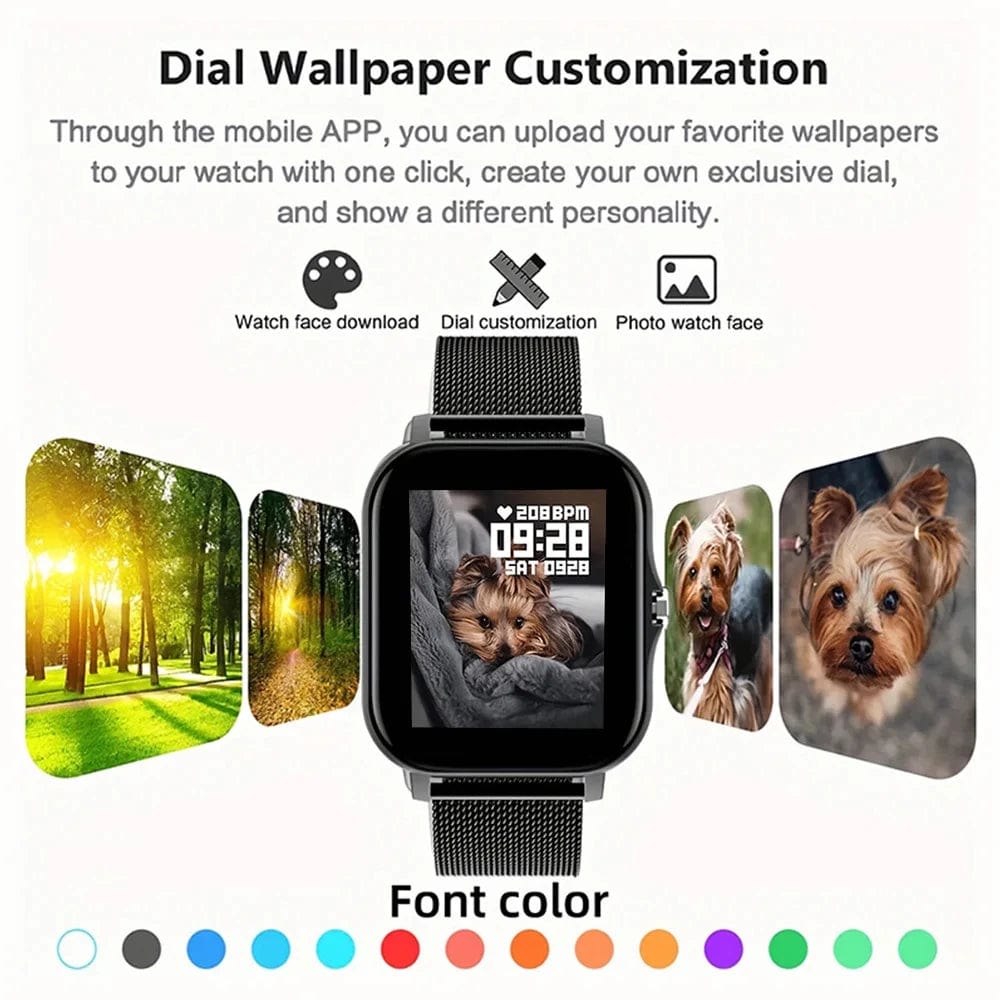 ArtOlo Store Smart Watch Full Touch Smart Watch Fitness Tracker