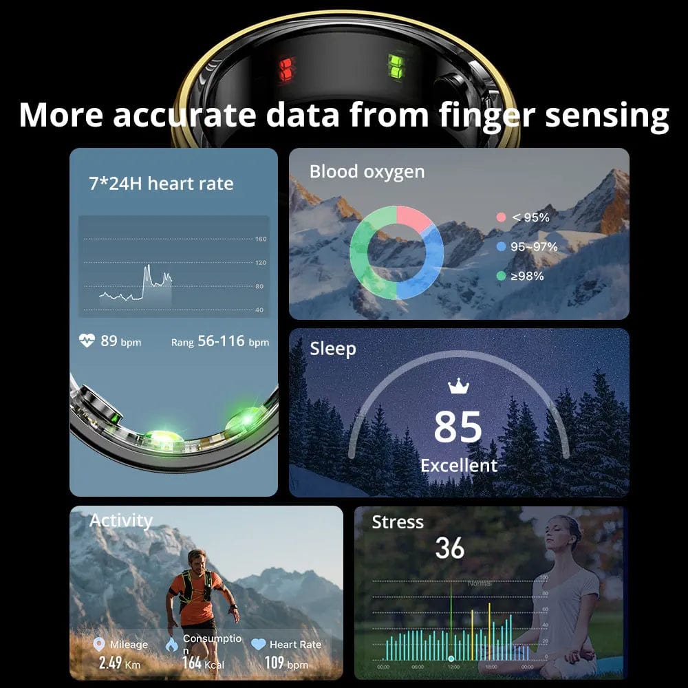 ArtOlo Store Smart Ring Health Tracker Smart Ring