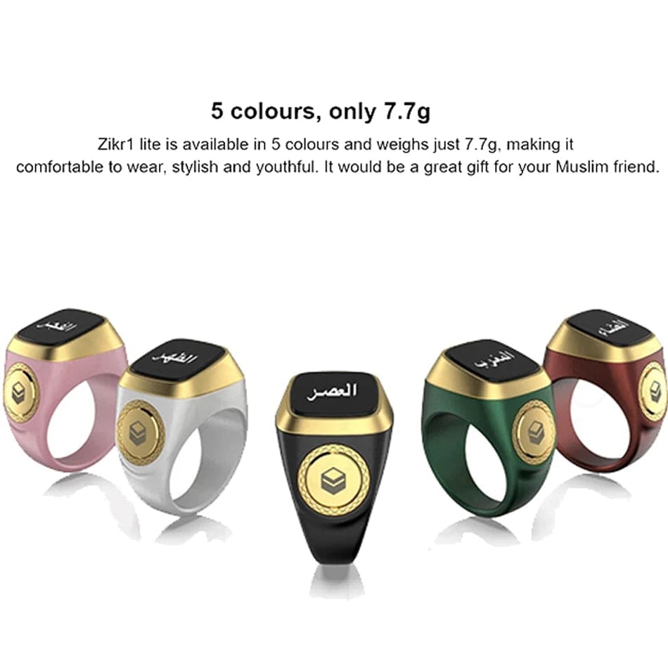 ArtOlo Store Islamic Smart Ring Islamic Smart Ring - Prayer Time Reminder