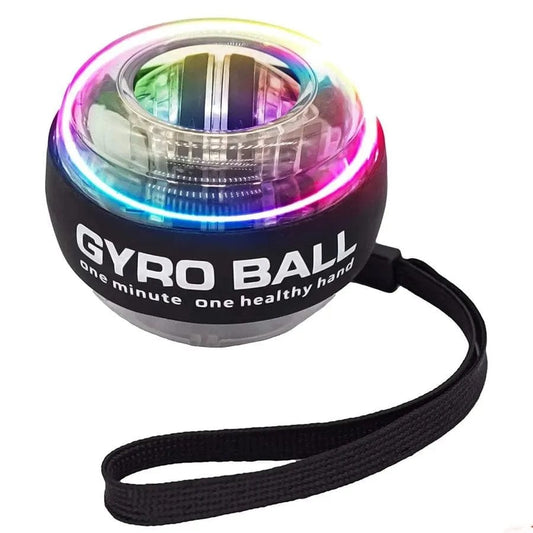 ArtOlo Store LED Wrist Power Trainer Ball Self-starting Gyro ball Powerball Arm Hand Muscle Force Fitness Exercise Equipment Strengthener