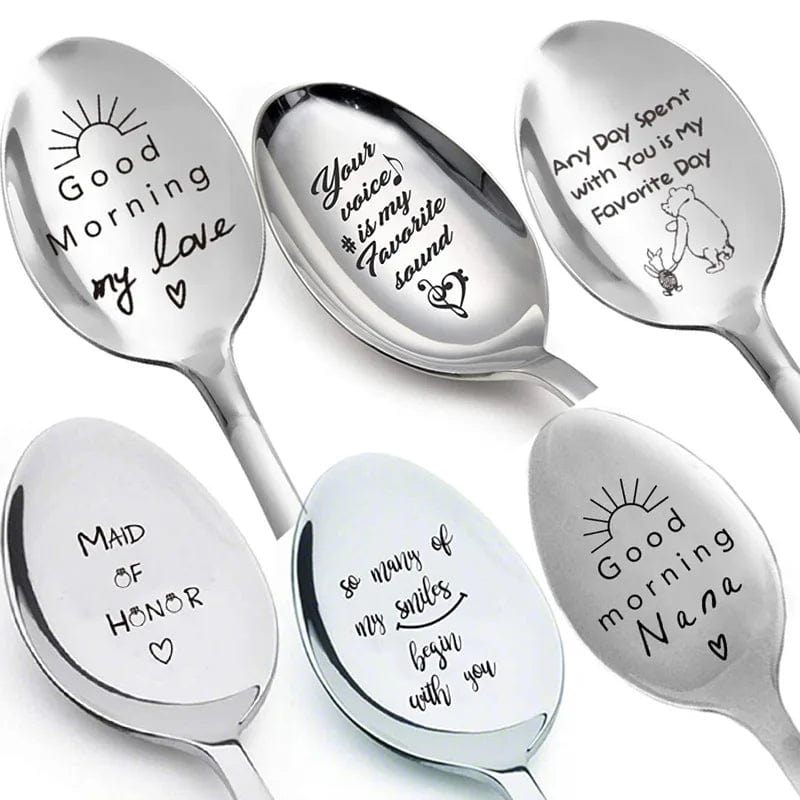 ArtOlo Store Love Letter Spoons: Express Your Heart with Every Sip