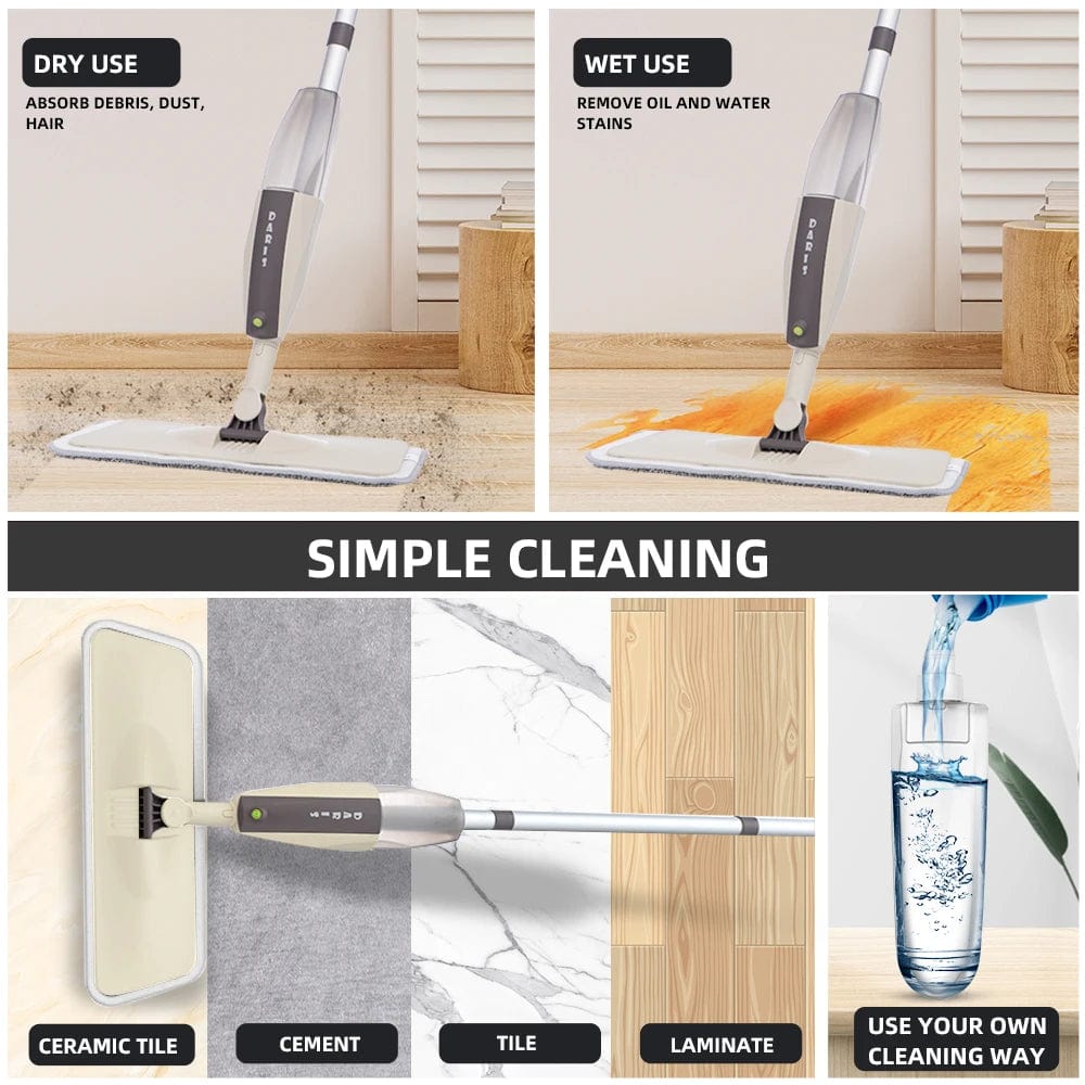 ArtOlo Store Steam Mop Microfiber Steam Mop for Effortless Sparkle