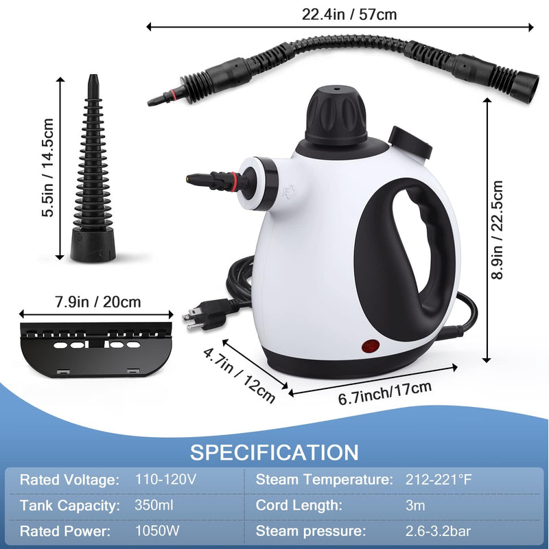 ArtOlo Store Steam Cleaner Multipurpose Portable Steam Cleaner