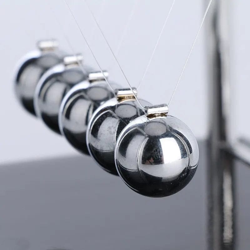 ArtOlo Store Desk Decor & Nightlight Newton Cradle Balance Steel Balls