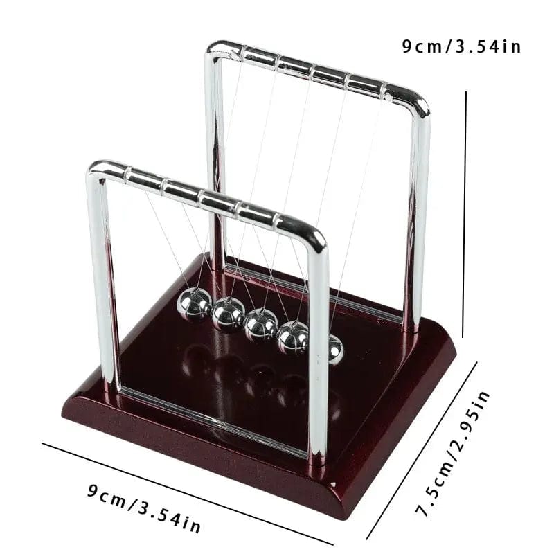 ArtOlo Store Desk Decor & Nightlight Newton Cradle Balance Steel Balls