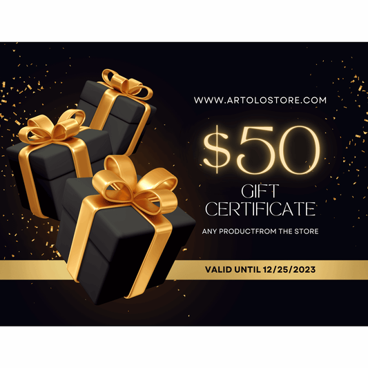 ArtOlo Store Gift Cards Personalized Power Gift Cards - Unleash the Joy of Choice!