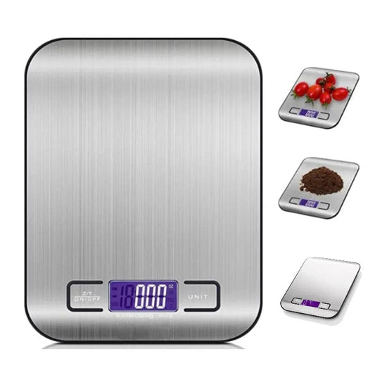 ArtOlo Store Kitchen Scales Portable Stainless Steel Kitchen Scale