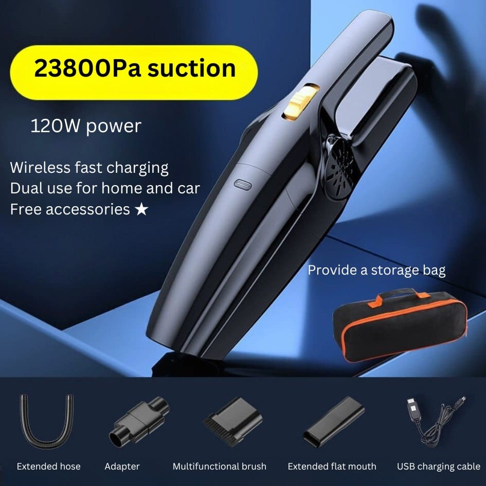 ArtOlo Store Cordless Vacuum Cleaner PowerClean Cordless Handheld Vacuum Cleaner