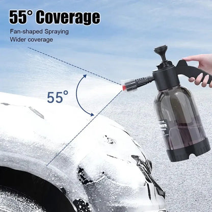 ArtOlo Store Car Wash Foam Sprayer Pressure Foam Spray Pot - 0.5 Gallon Capacity with Safety Valve