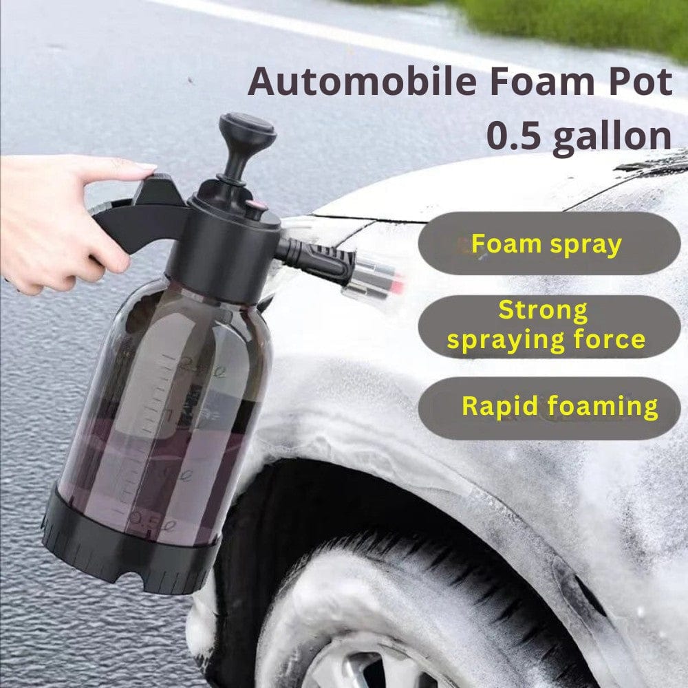 ArtOlo Store Car Wash Foam Sprayer Pressure Foam Spray Pot - 0.5 Gallon Capacity with Safety Valve