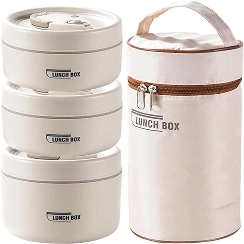 ArtOlo Store Food Storage Box Stainless Steel Insulated Lunch Box Set